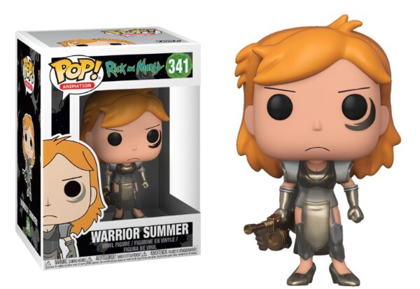 Funko PoP! Rick and Morty 341 WARRIOR SUMMER 1