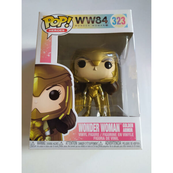 Figurine Pop Wonder Woman Golden Armor 323 2
